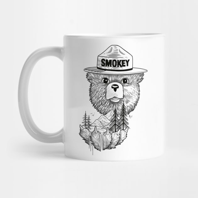 Smokey the Bear by cocotatts